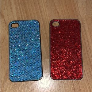 Iphone 4 Glitter Cases